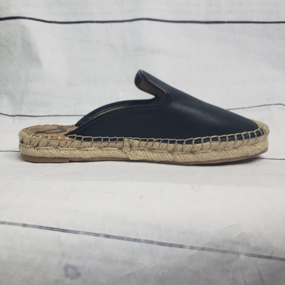 Sam Edelman Kerry black leather mule 6 - Picture 7 of 8